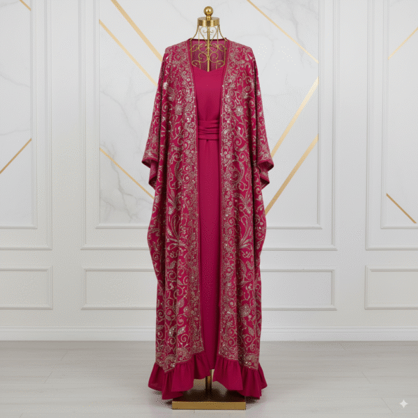 Premium Abaya Red