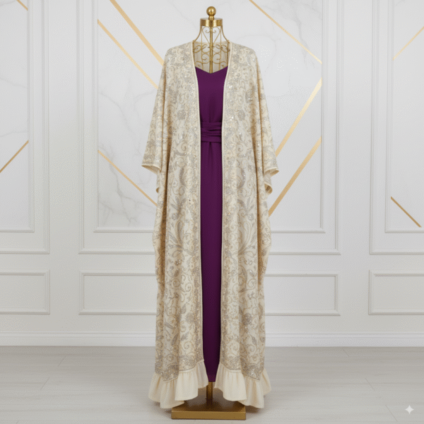 Premium Abaya Golden